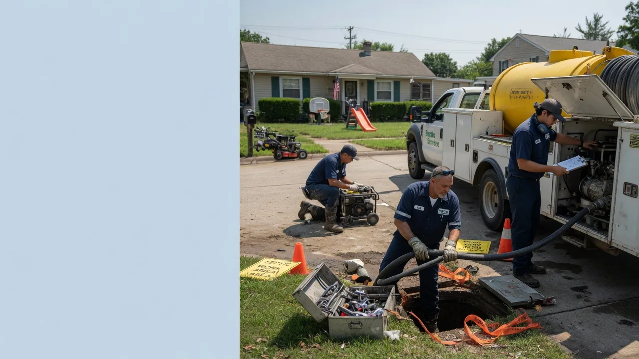 Septic Tank Pumping in Rosharon, TX near me